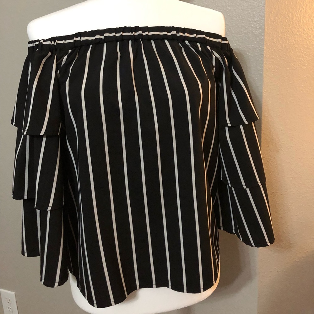 Chico’s Off the Shoulder top